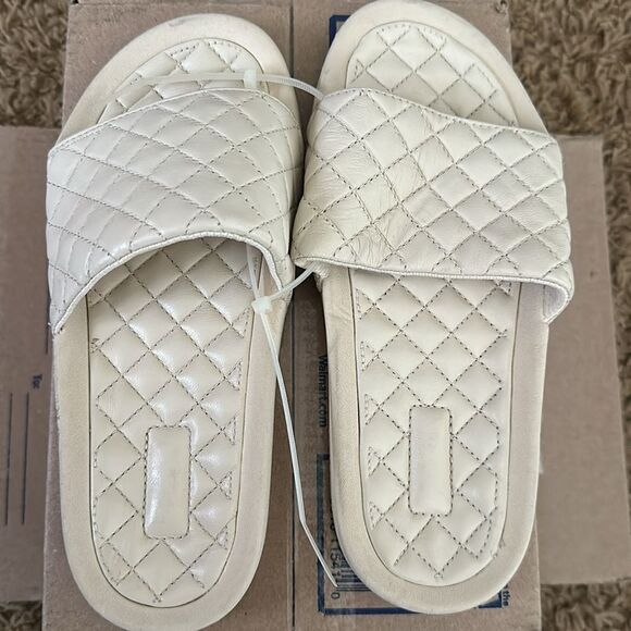 APL | Women's Lusso Slide Sandal in Sea Salt | 6 - Picture 5 of 10